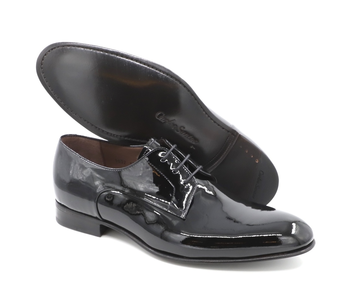 Chaussures Cap Toe - Benjamin Verniz Noir